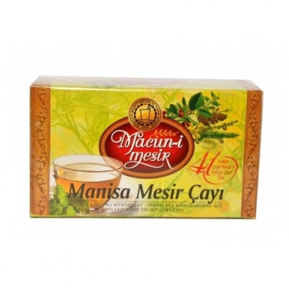 Hakiki Manisa Mesir Macun (Orijinal Dernek) Çayı 40gr 20Ad Poşet