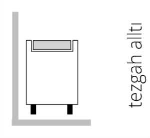 HİLTON Dikdörtgen Tezgah Altı Lavabo (36X53) 0001-0346