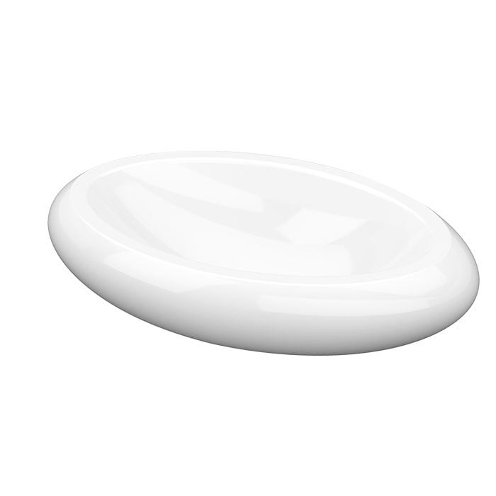 İdevit Ufo Tezgah Üstü Elips Lavabo (49x60) 3001-0605