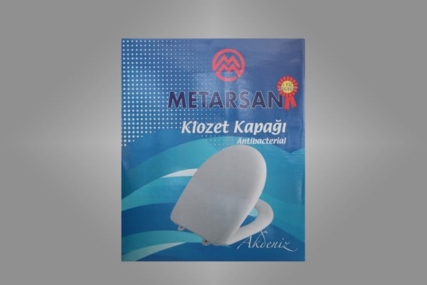 Metersan Sert Plastik ABS Akdeniz Klozet Kapagı (Kapak)