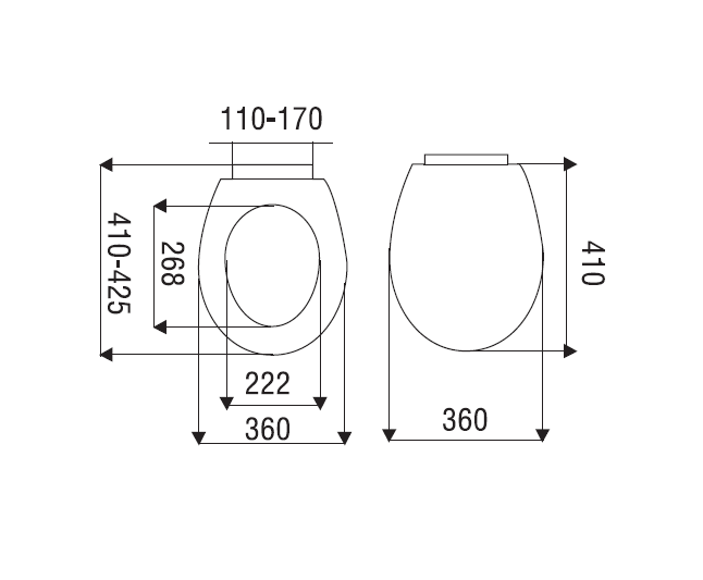 Nkp Comfort Alttan Sıkmalı Kırılmaz Klozet Kapağı 0301