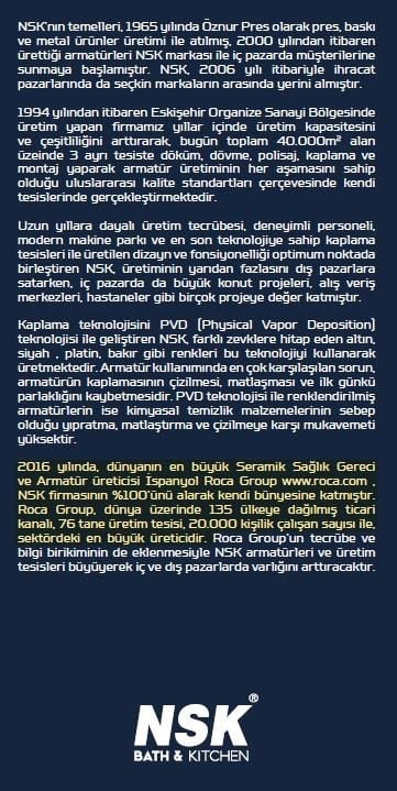 Nsk Tempera Square Tepe Duş Sistemi Seti N2921302 5 Yıl Garantili