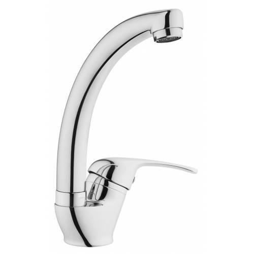 Punto İdeo Kuğu Borulu Eviye / Lavabo Bataryası A41095 5 Yıl Garantili