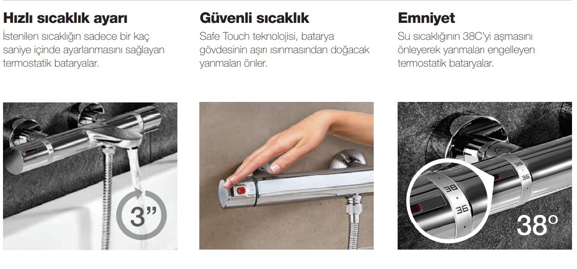 Roca Estreia Banyo Bataryası A5A027EC0K
