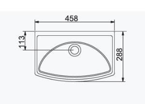 Seramiksan 28x45 Lavabo