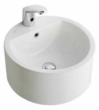 Seramiksan Aqua Tezgah Üstü Yuvarlak Lavabo 46 CM