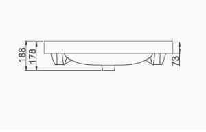 Seramiksan Luna Tezgah Lavabo 80CM