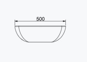 Seramiksan Natura Lavabo 50CM