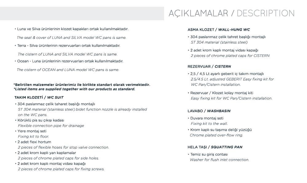 Seramiksan Ocean Plus Asma Klozet (Klozet + Kapak)
