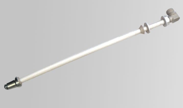 T-MAY 35 Cm Klozet Krom Uçlu Taharat Çubuğu Taharet Borusu