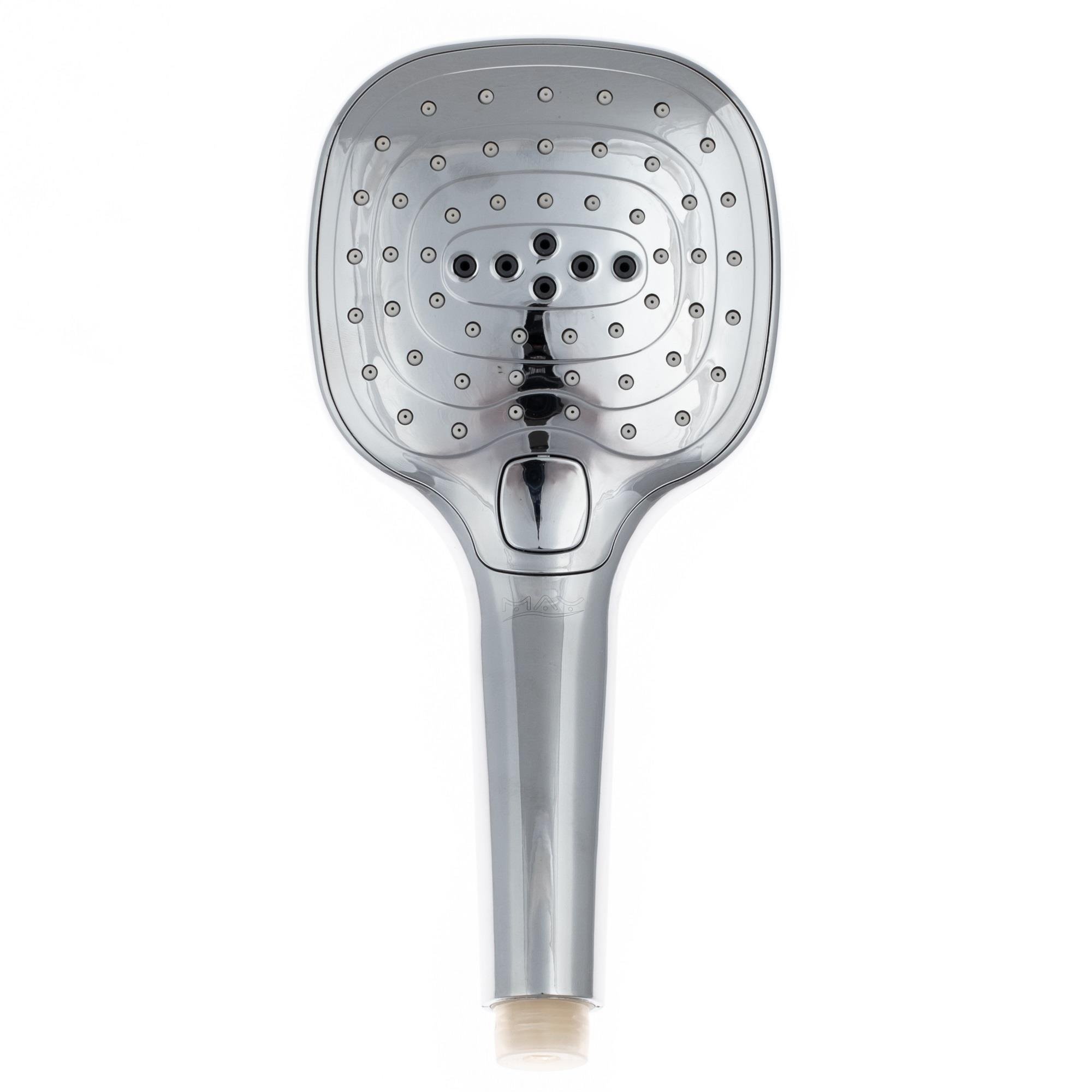 T-MAY Banyo Ayvacık El Duş Seti Başlığı Tasarruflu 2 Fonksiyonlu Krom