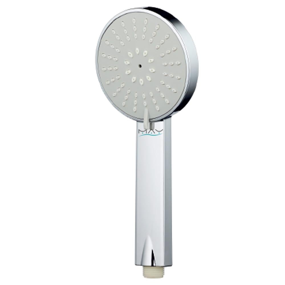 T-MAY Banyo Lidya Yuvarlak Tepe Duş Başlığı Krom+El Duş Başlığı