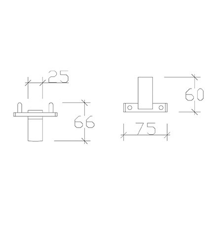 T-MAY Banyo Premium İkili Bornoz Askılık Beyaz 71023-3