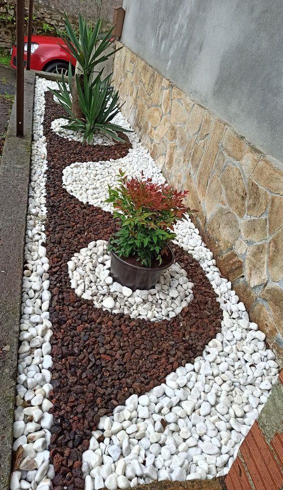 T-May Beyaz Dolomit Taşı 25 Kg 2-4 Cm Bahçe Süsü, Ve Akvaryum Dekorasyonu Için Dere Çakılı