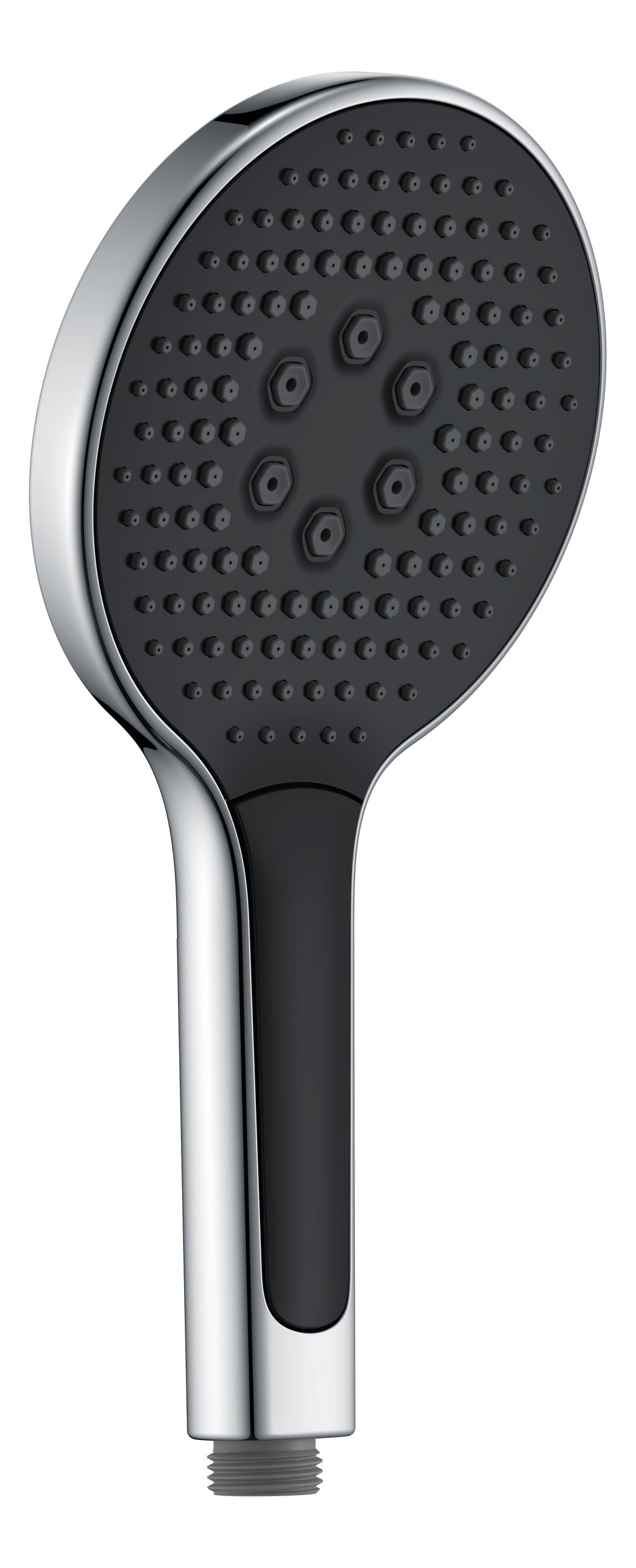 T-MAY Halıtlı Yuvarlak El Duş Seti Başlığı Tasarruflu 