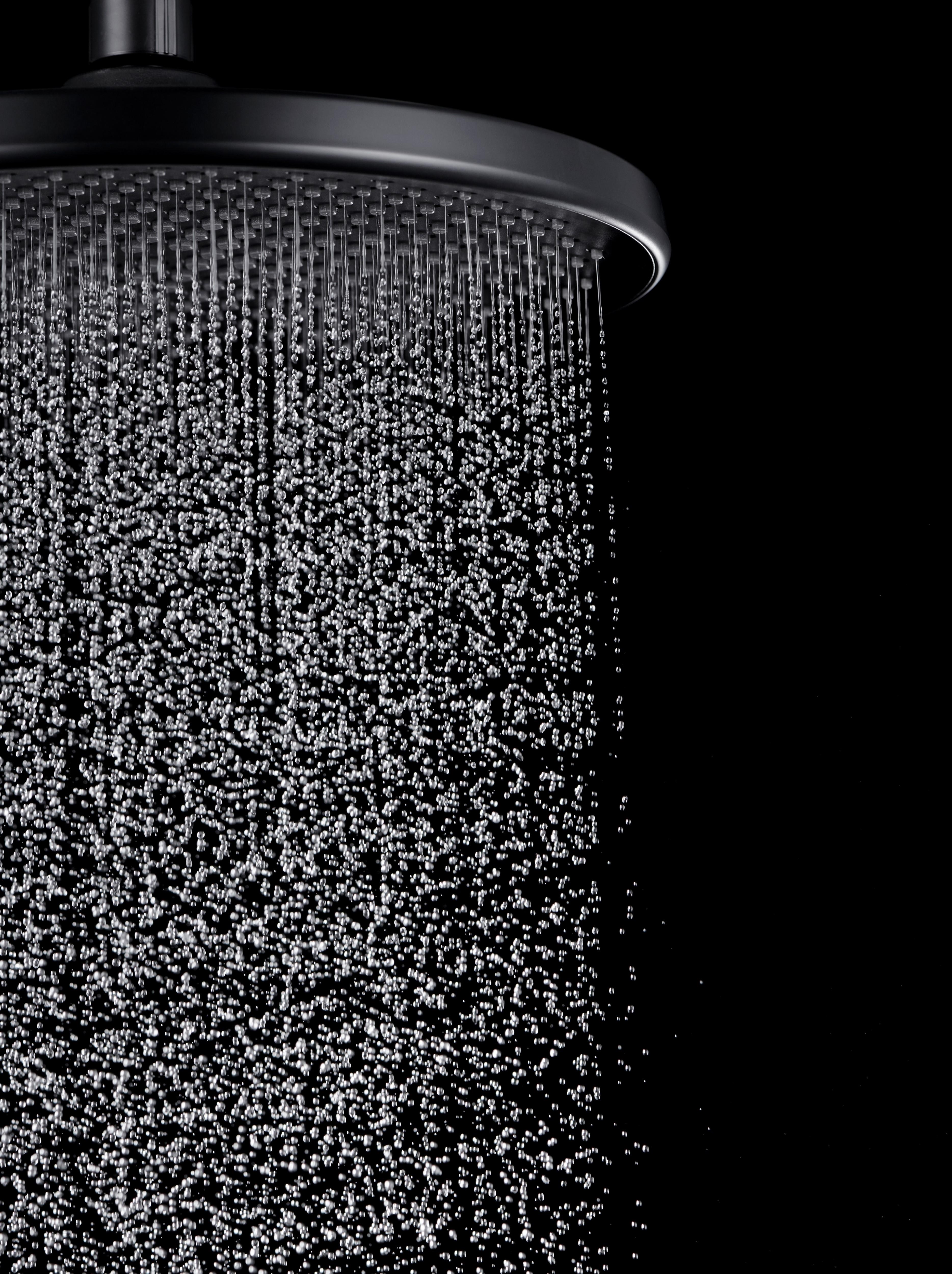 T-MAY Halıtlı  Yuvarlak Tepe Duş Seti Başlığı Tasarruflu 