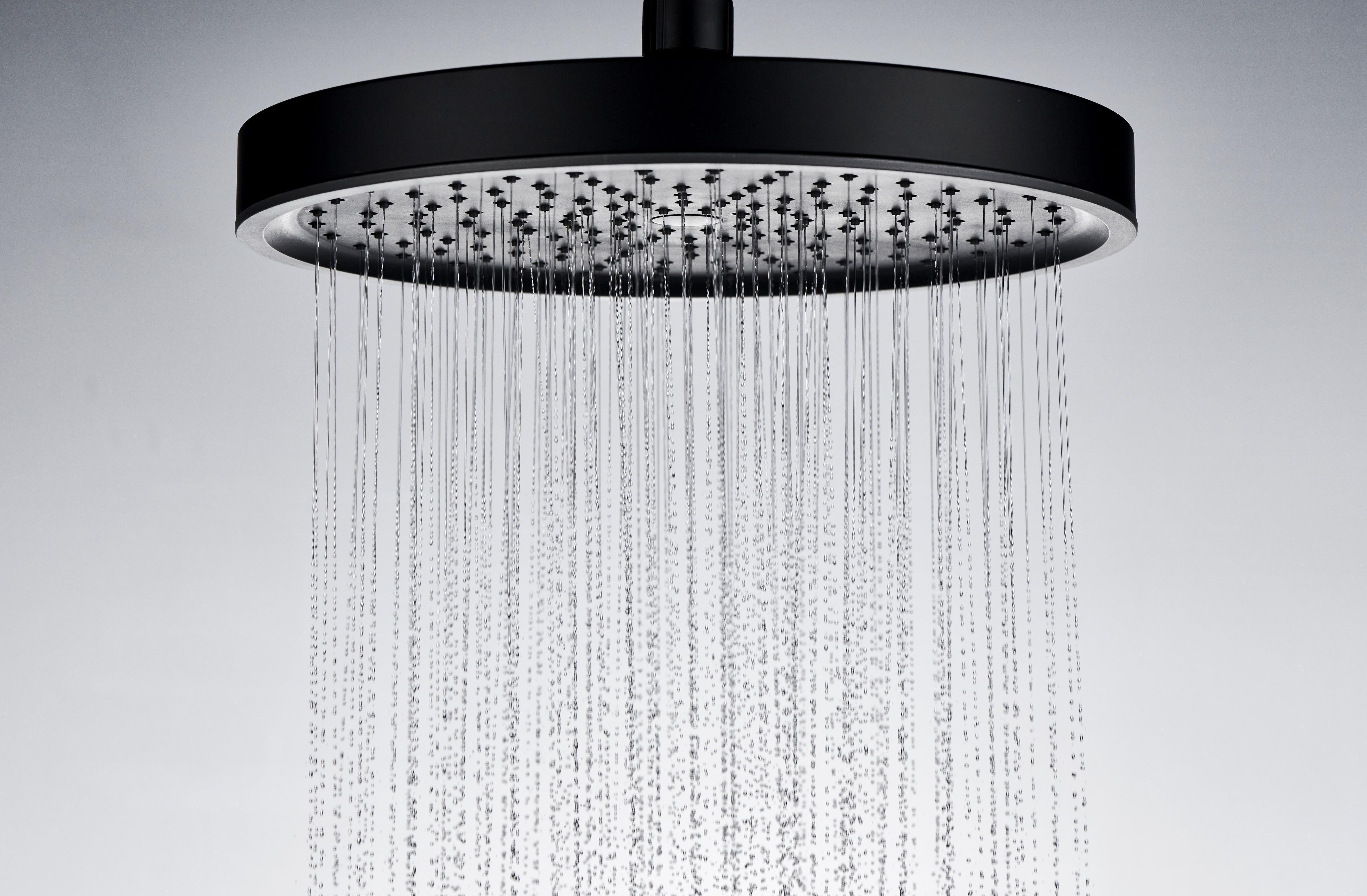 T-MAY Halıtlı  Yuvarlak Tepe Duş Seti Başlığı Tasarruflu 