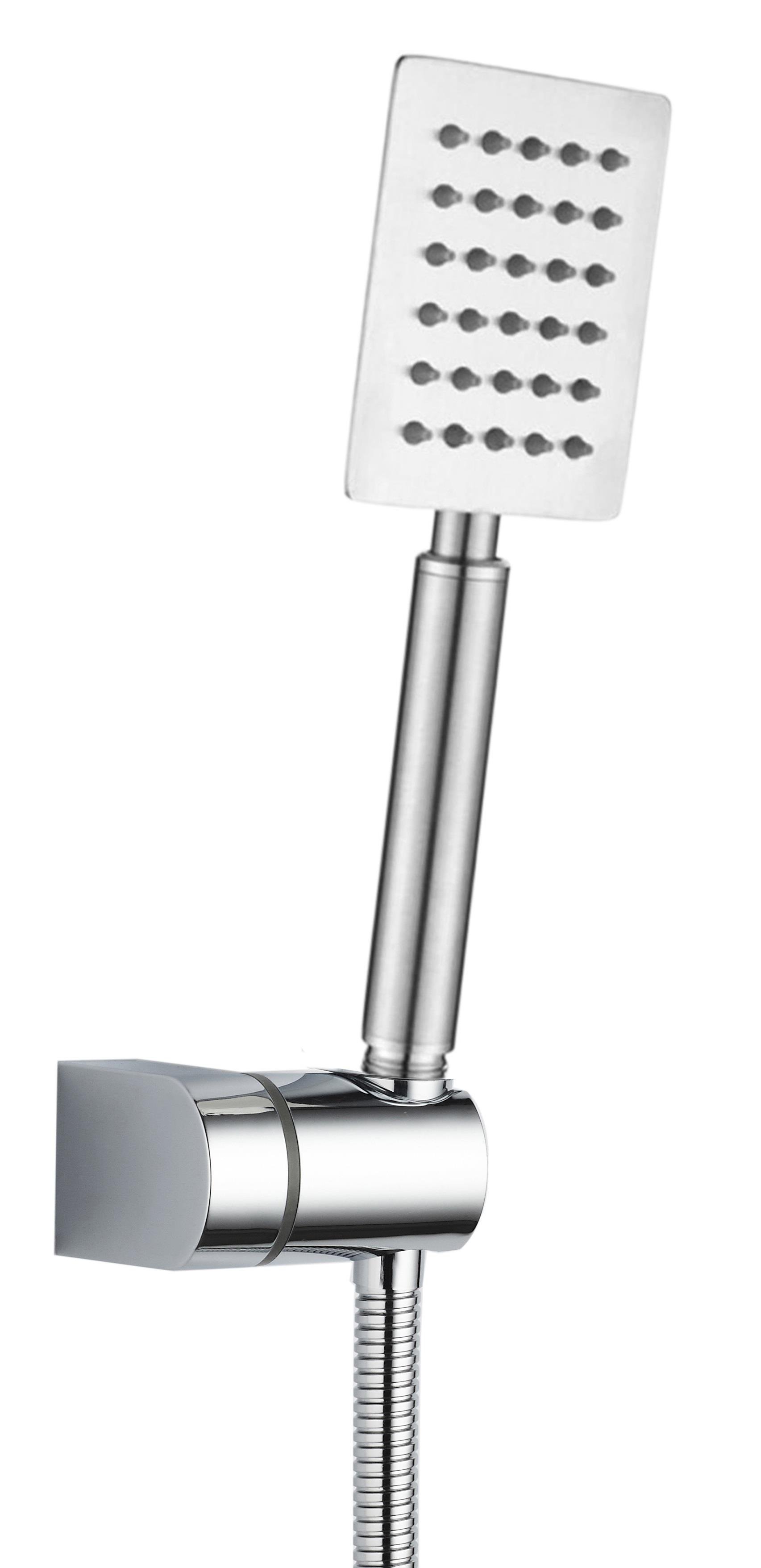 T-MAY Sart Mat İnox Lüks Mafsallı Duş Seti Üst Takımı