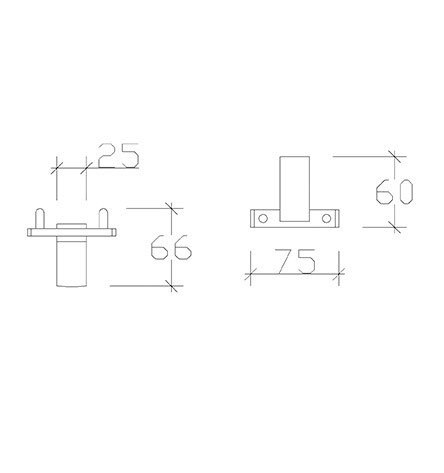 Tema Banyo Premium Bornoz Askılık 2 li Siyah Renkli (ikili) 71023-3
