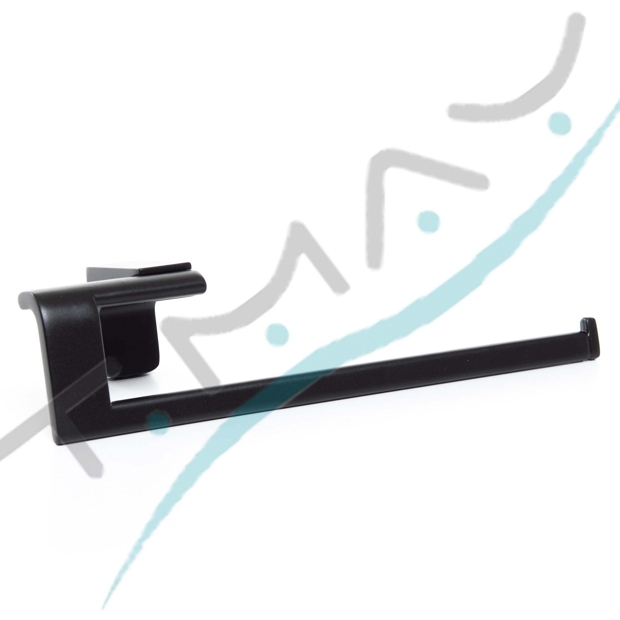 Tema Banyo Premium Kağıt Havluluk Kapaksız Mat Siyah 71006-2M