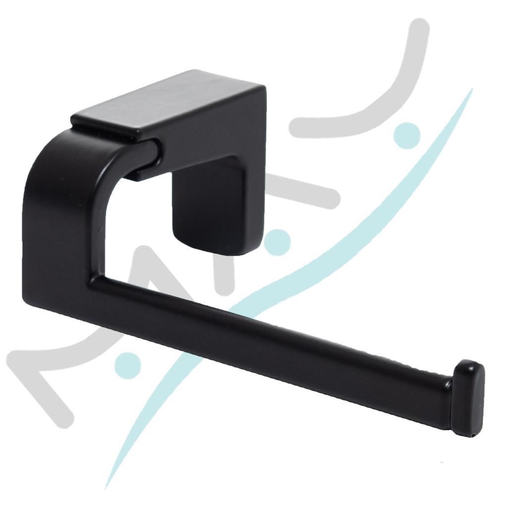 Tema Banyo Premium Kağıtlık Kapaksız Mat Siyah Renkli 71010-2M