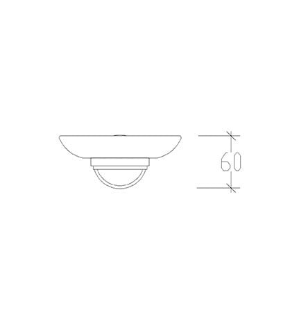 Tema Banyo Solo Katı Sabunluk Krom Paslanmaz 71403