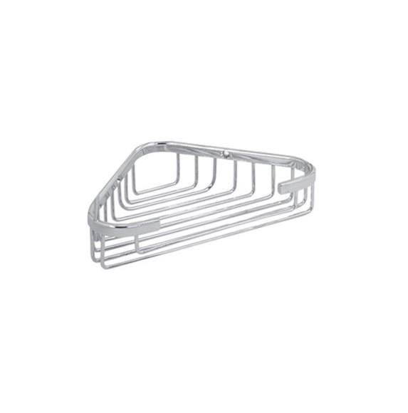 Tema Krom Metal Tel Süngerlik 1li Tekli Köşe 15x15 Raf Şampuanlık 74021 - 