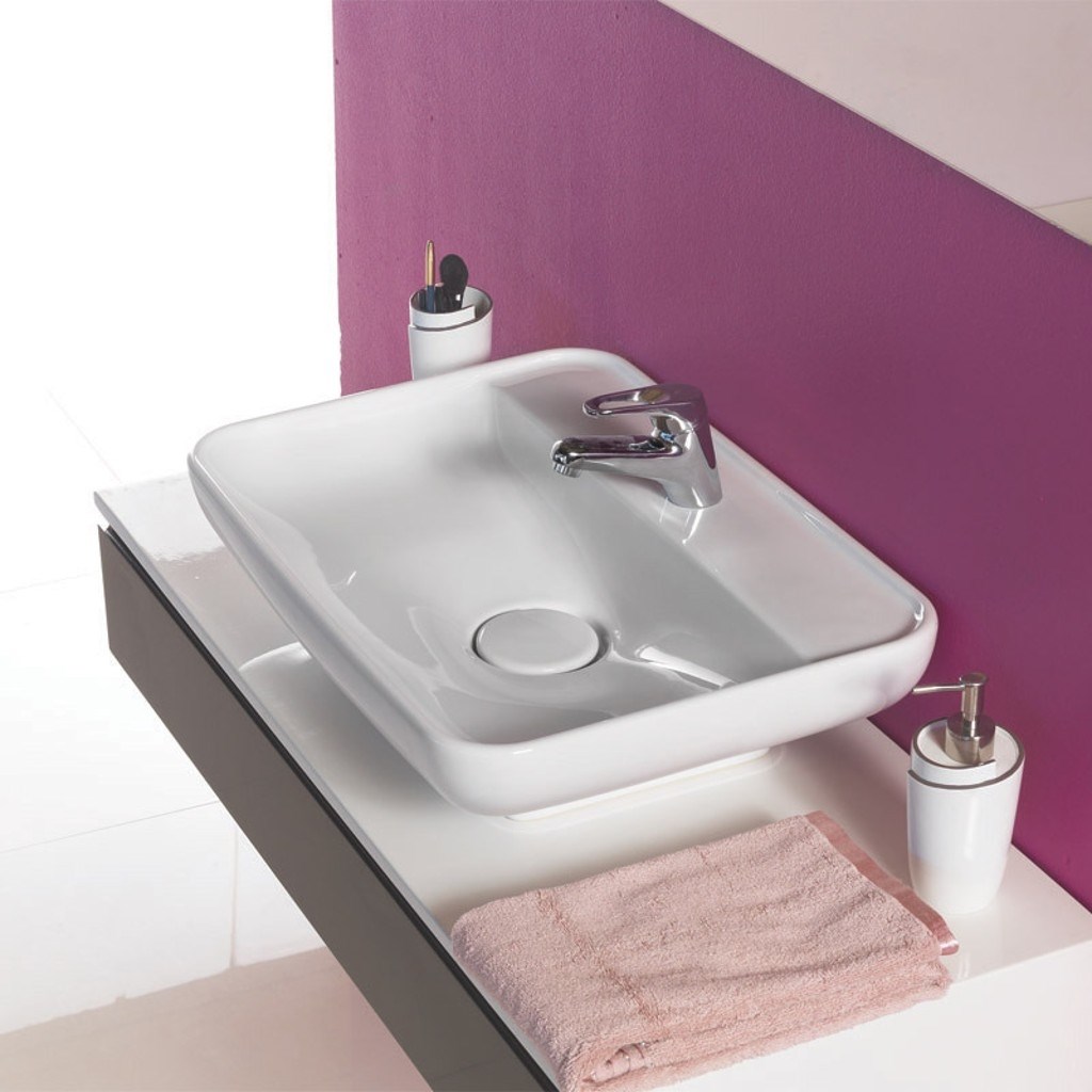 Turkuaz Lal 60 cm Tezgah Üstü Lavabo