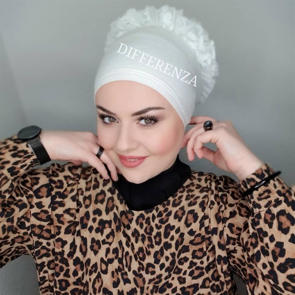 3 lü Kaymaz Topuz Paketi - Beyaz