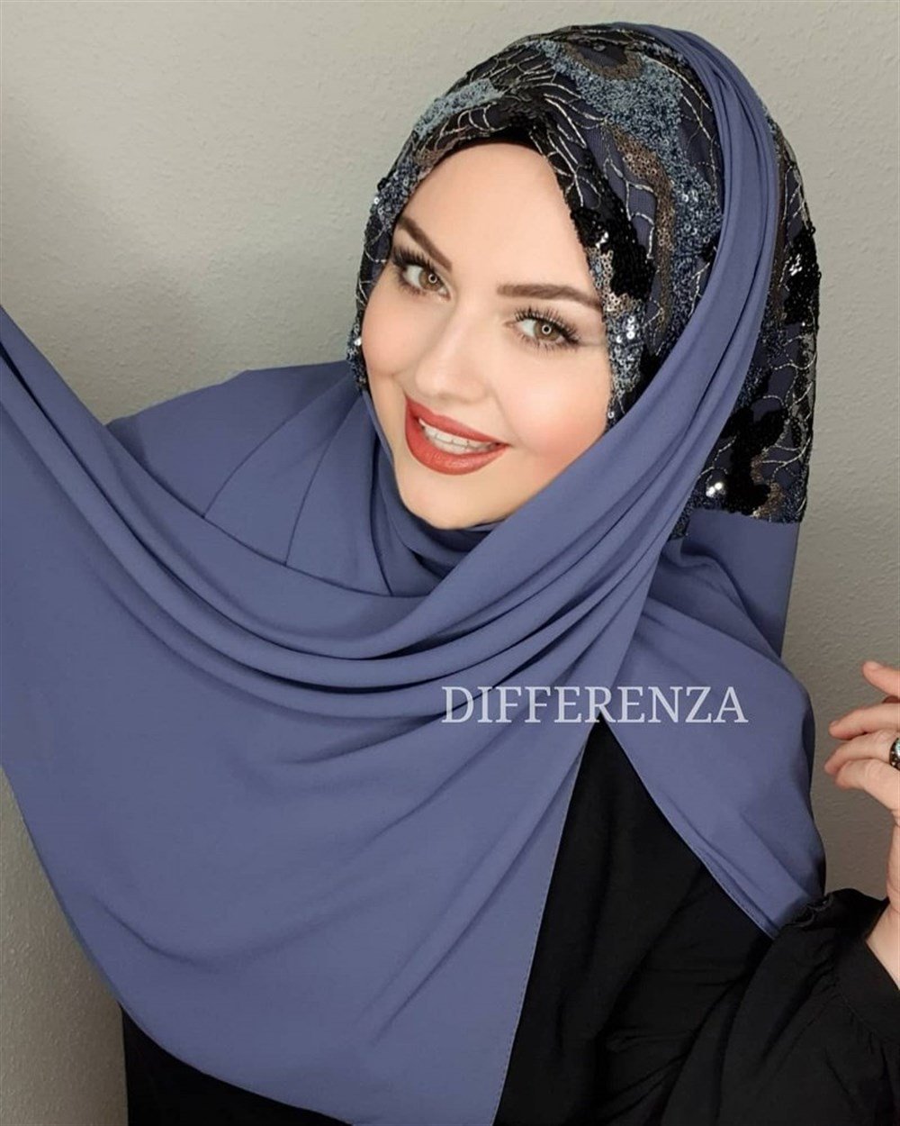 BULUT PAYET ŞAL-İndigo