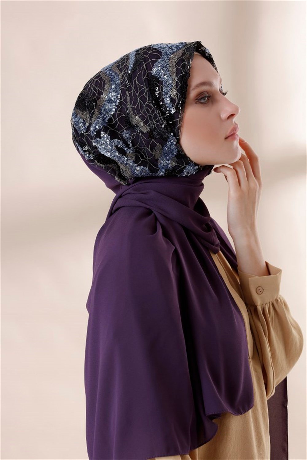 BULUT PAYET ŞAL-Mürdüm