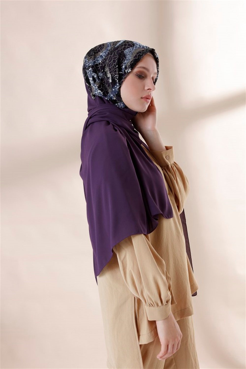 BULUT PAYET ŞAL-Mürdüm