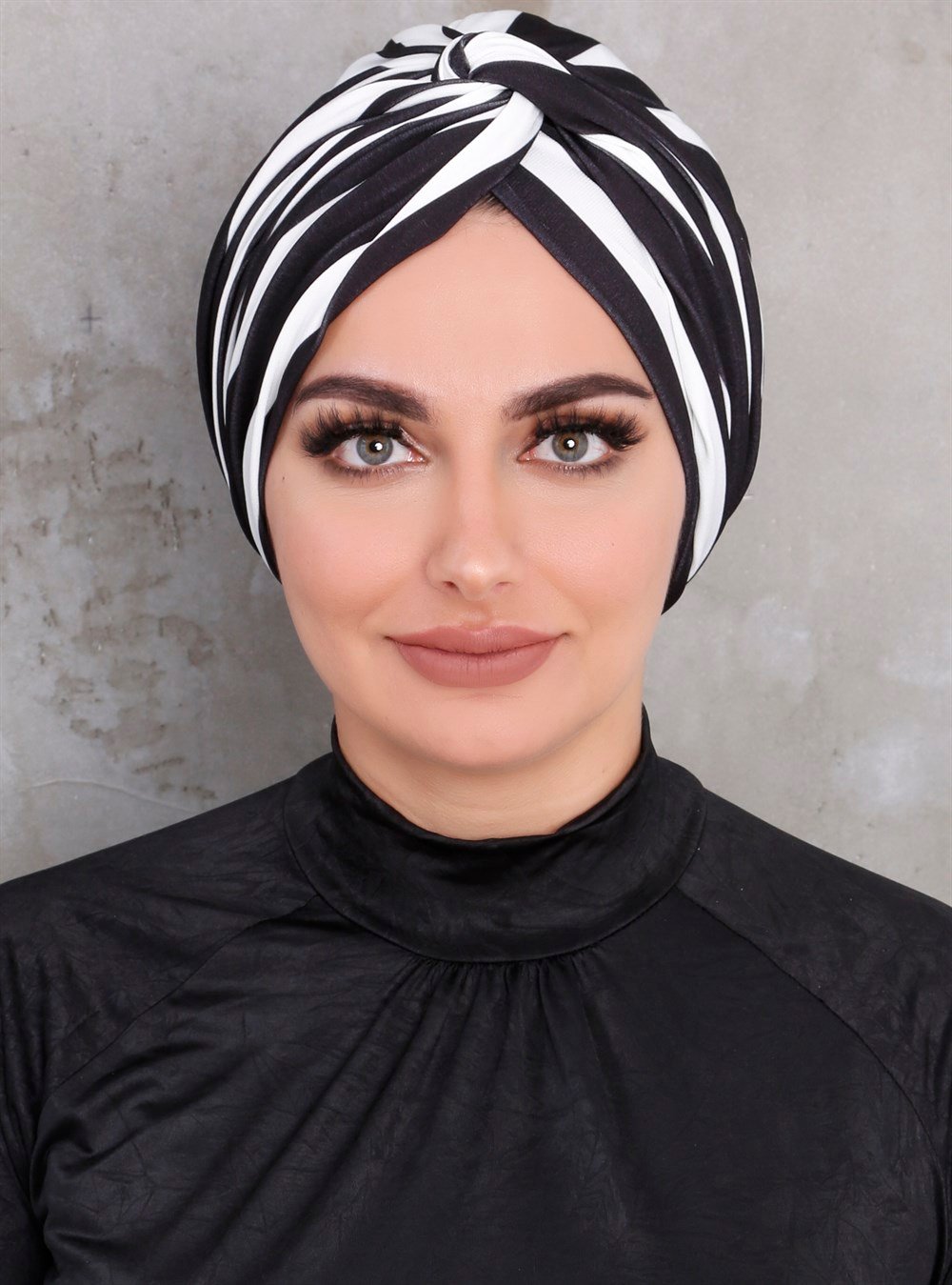 Desenli Dolama Bone - Çizgili