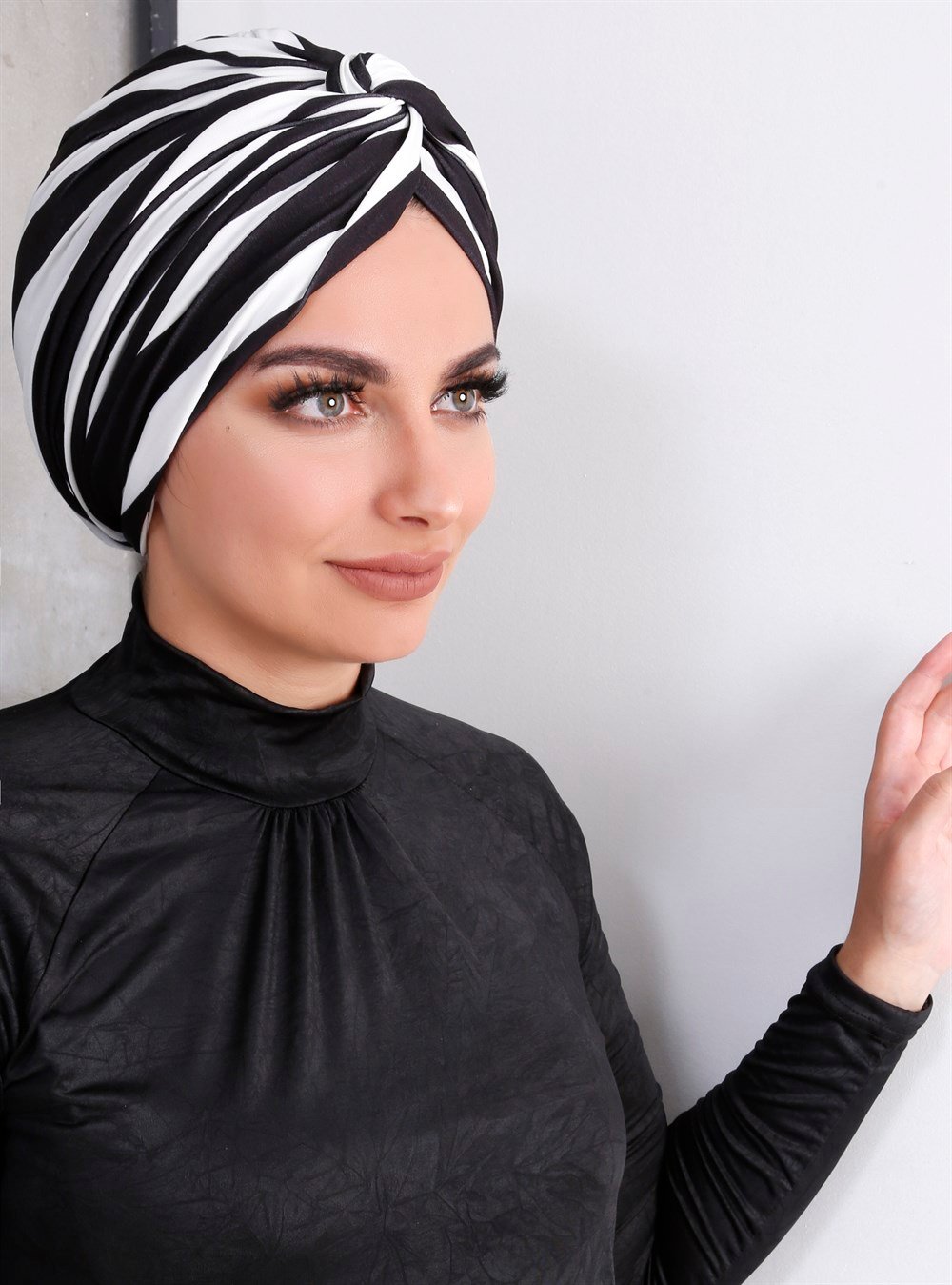 Desenli Dolama Bone - Çizgili