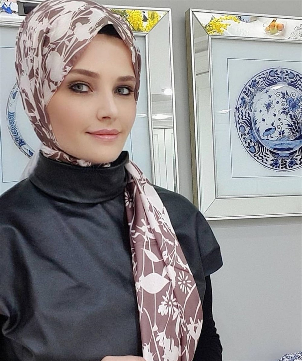 Gölge Rose Şal - Vizon / Krem