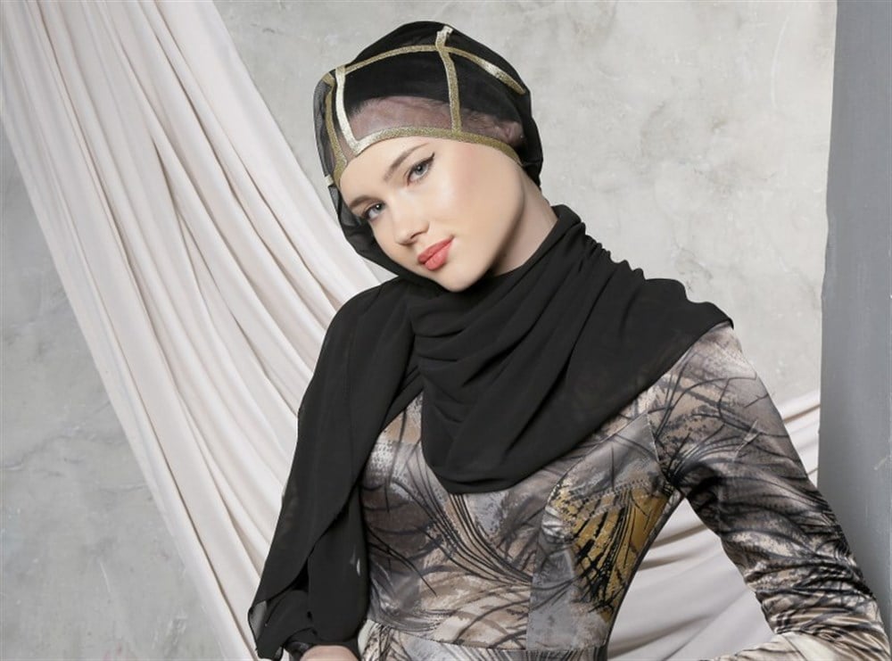 Kafes Şal-Siyah Gold