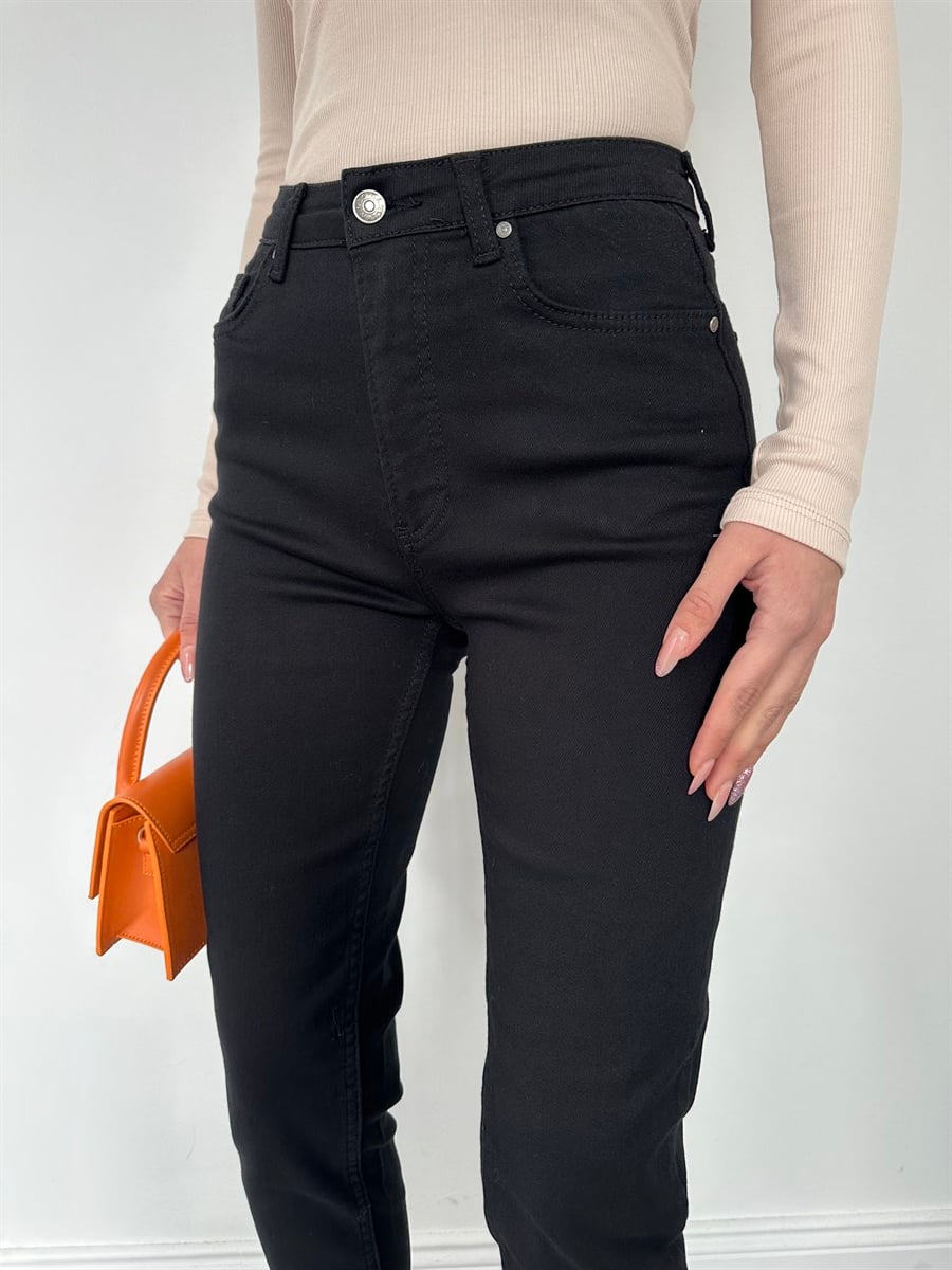   Süper Siyah Mom Fit