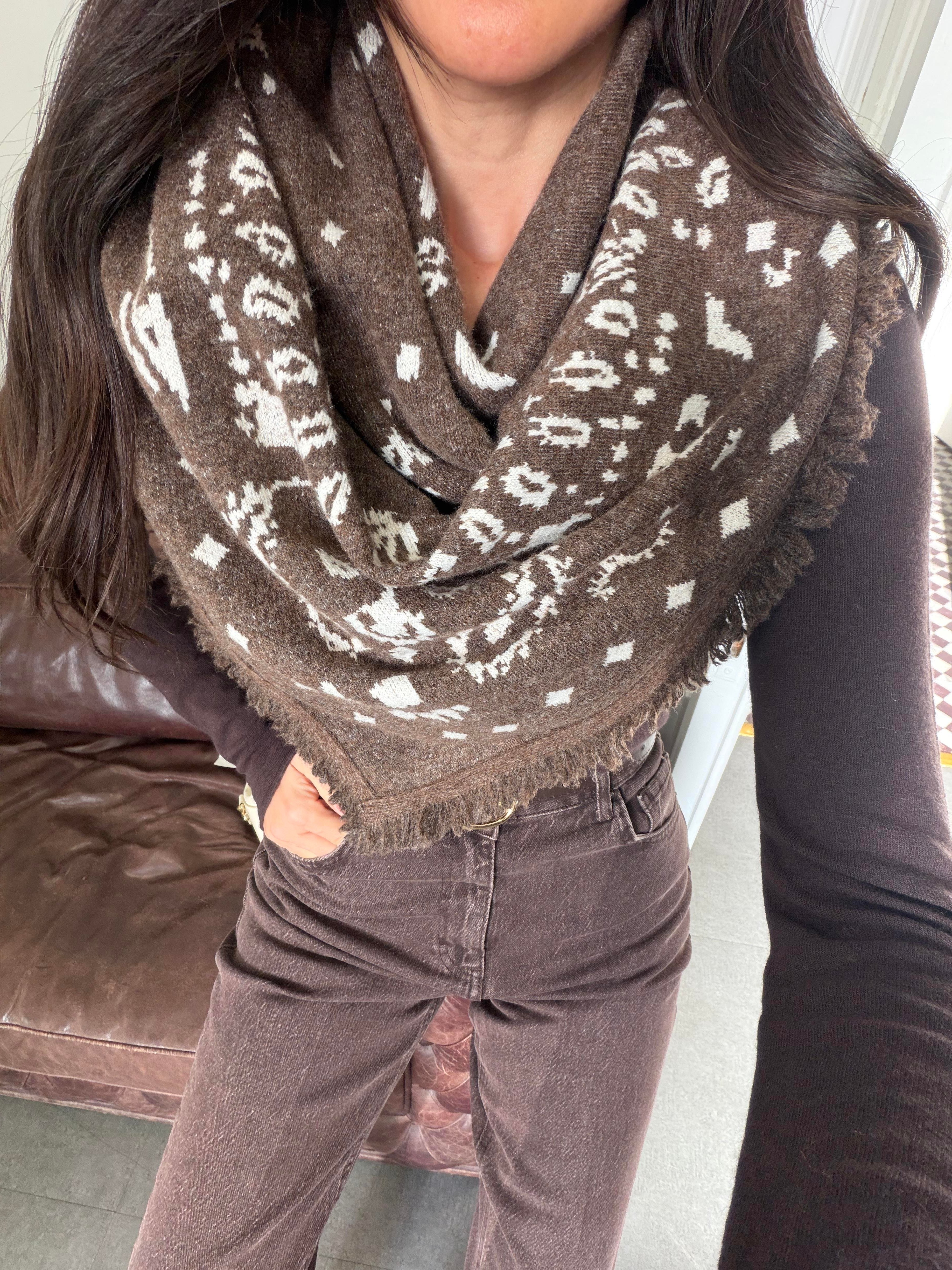 Acı Kahve-Ekru Şal