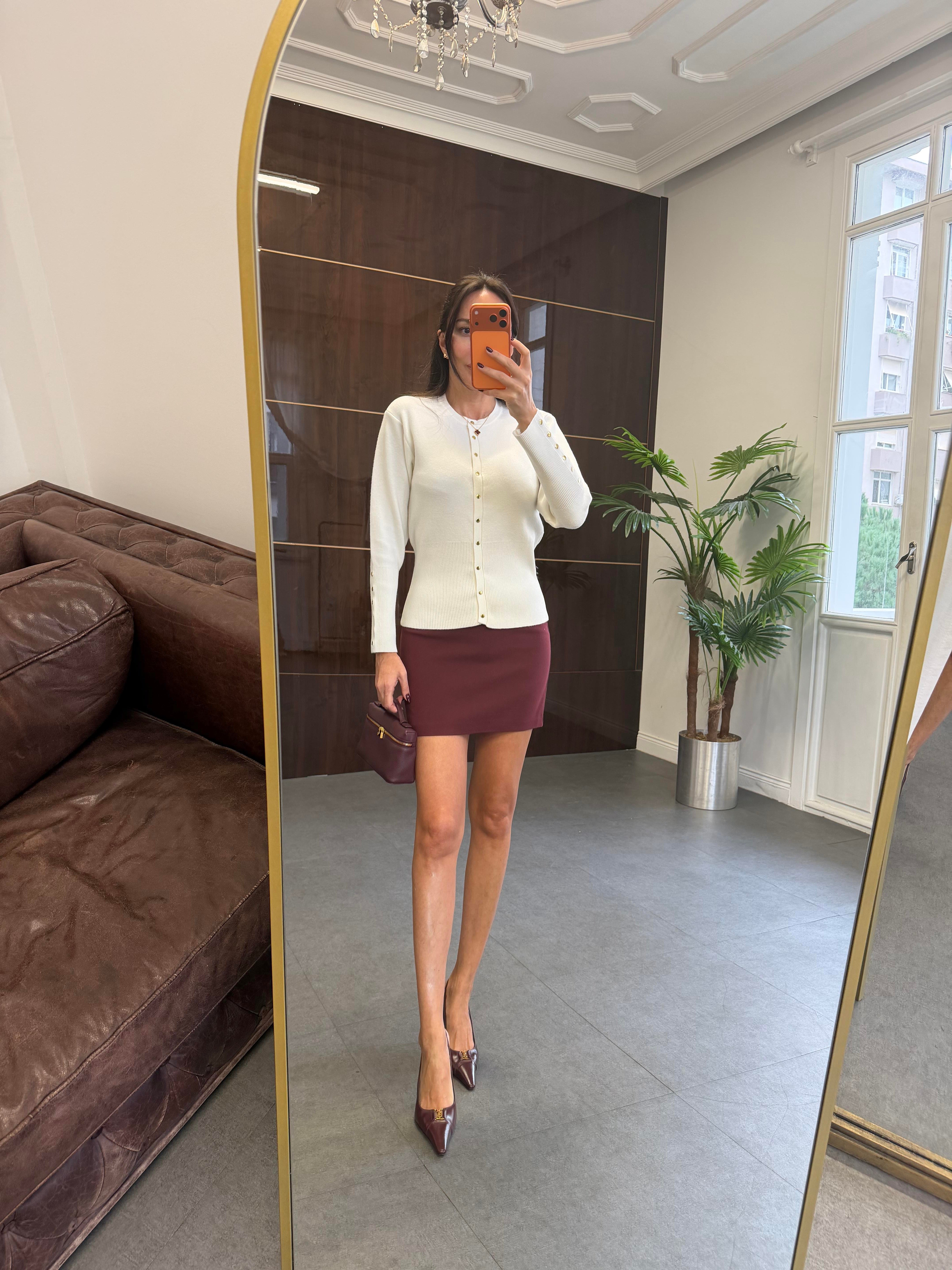 Bordo Mini Etek