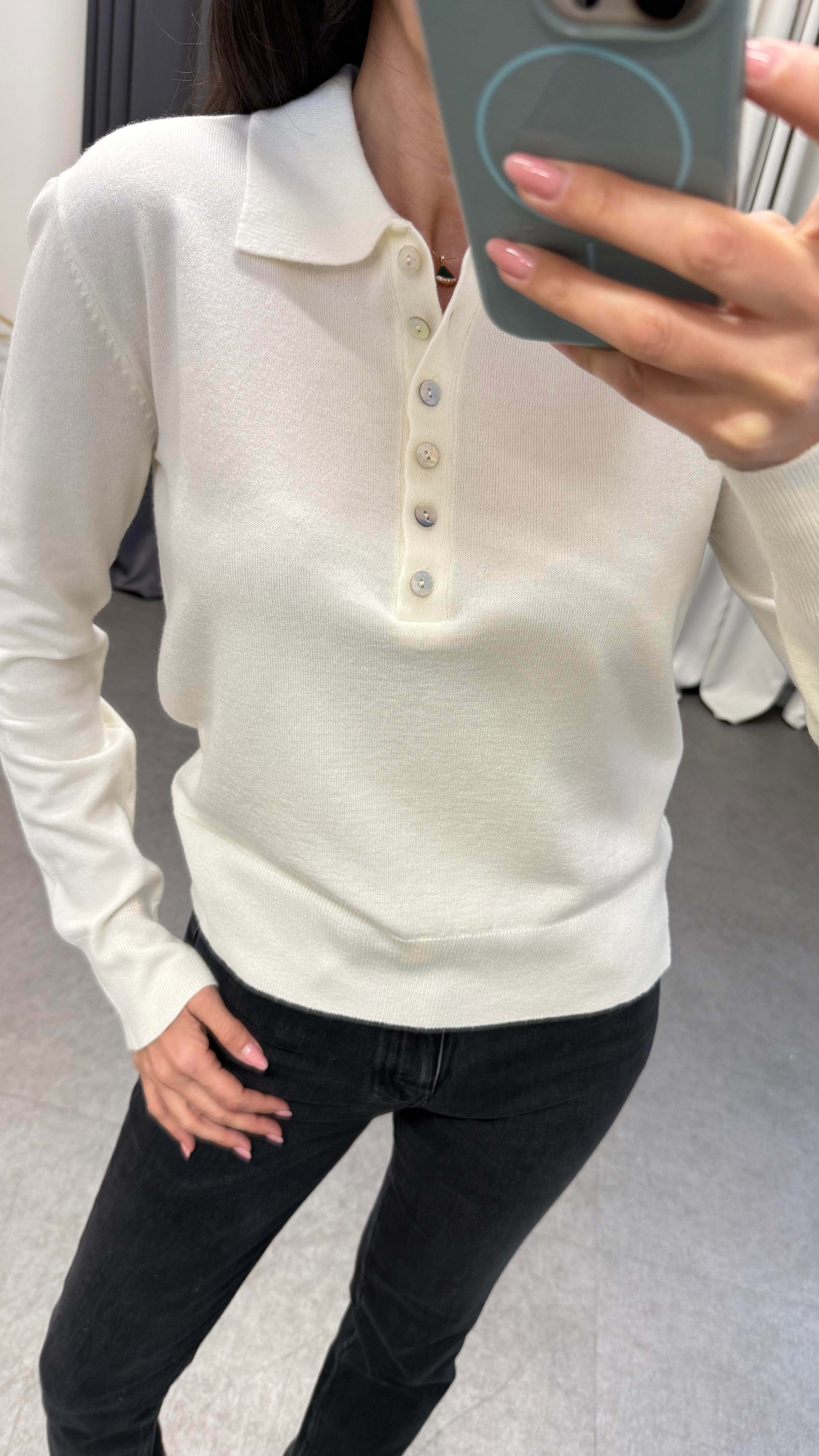 Ebru Polo Yaka Triko