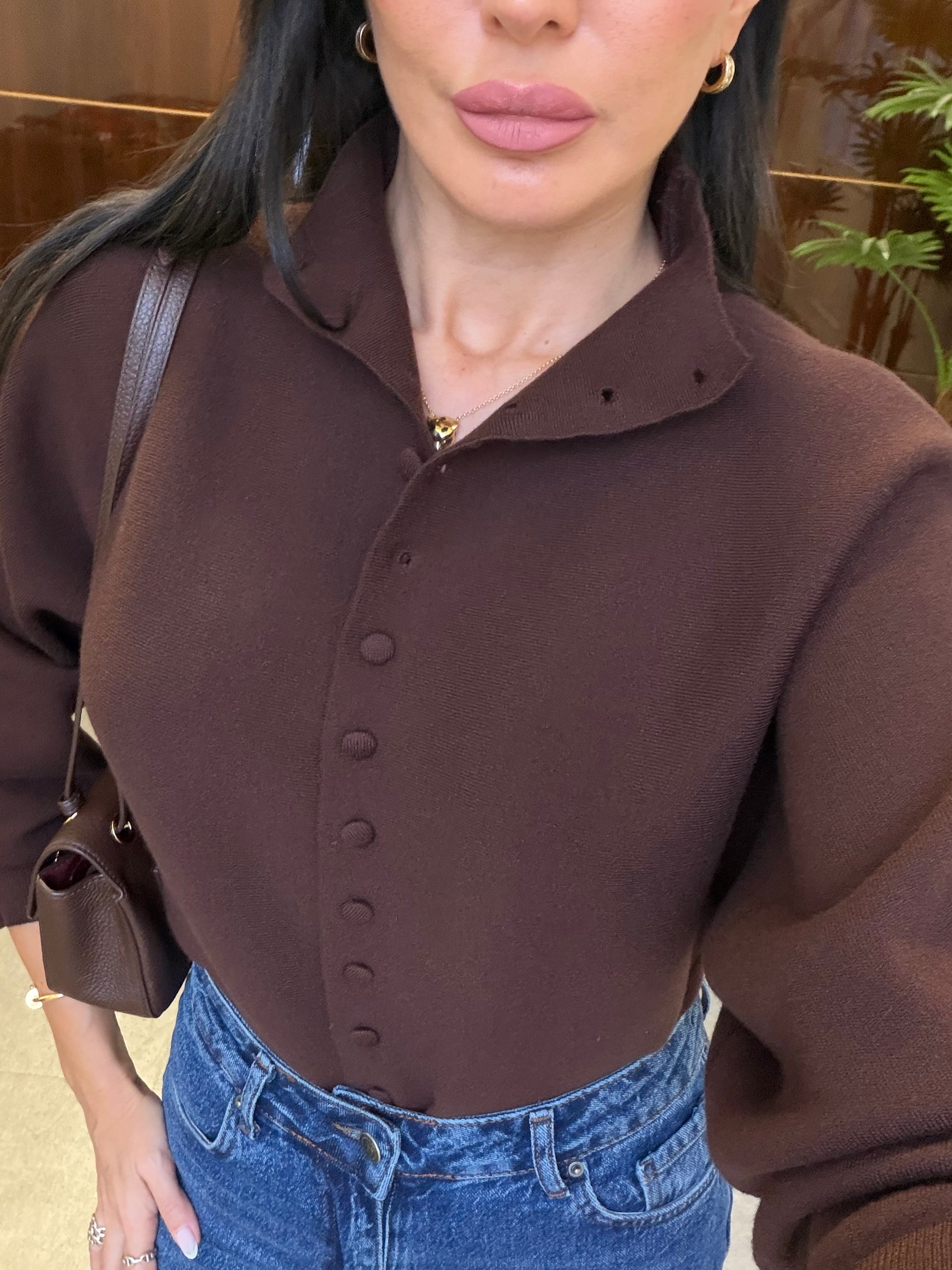 Kahve Emma Hırka
