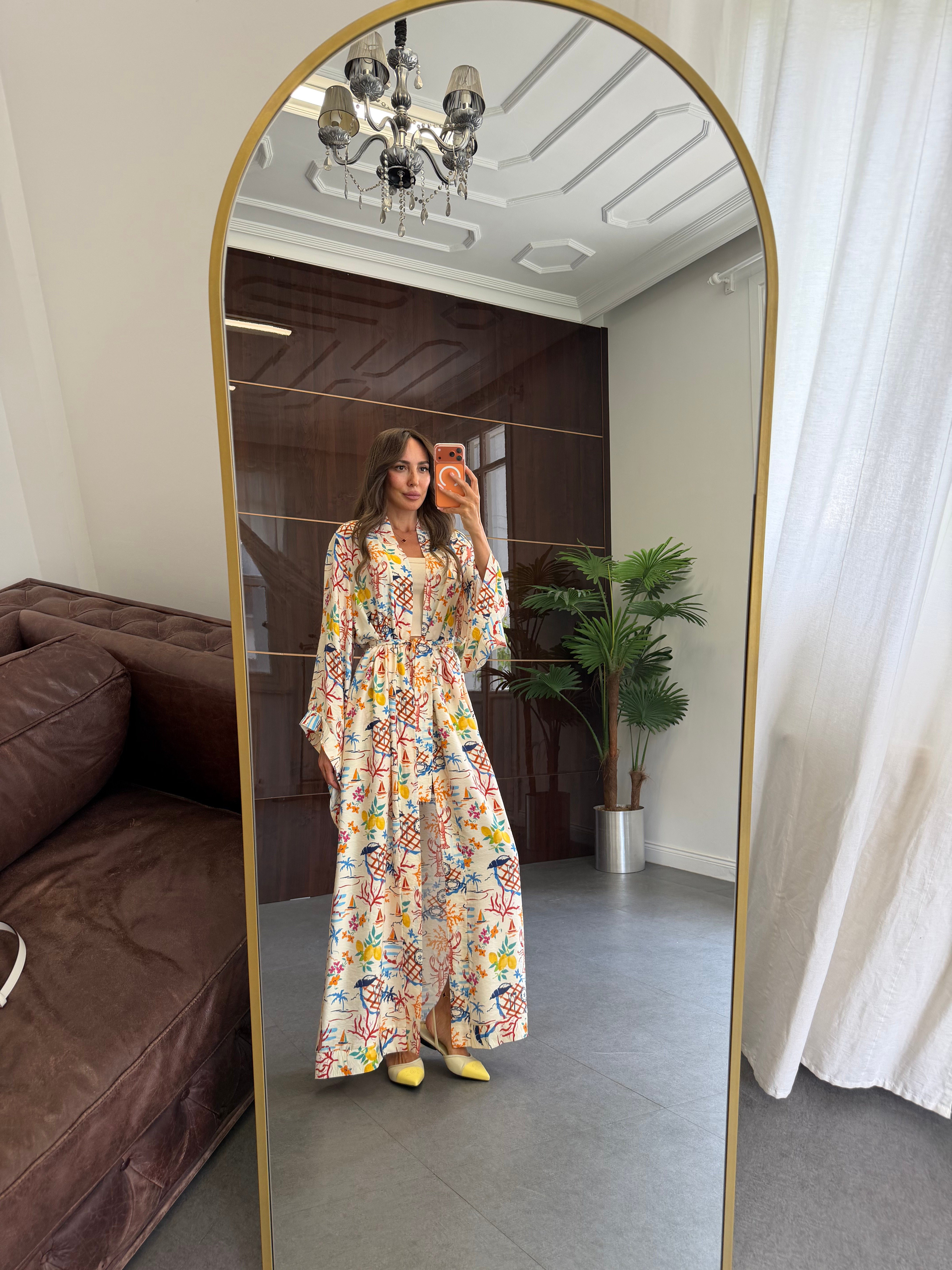 Krem Positano Kimono