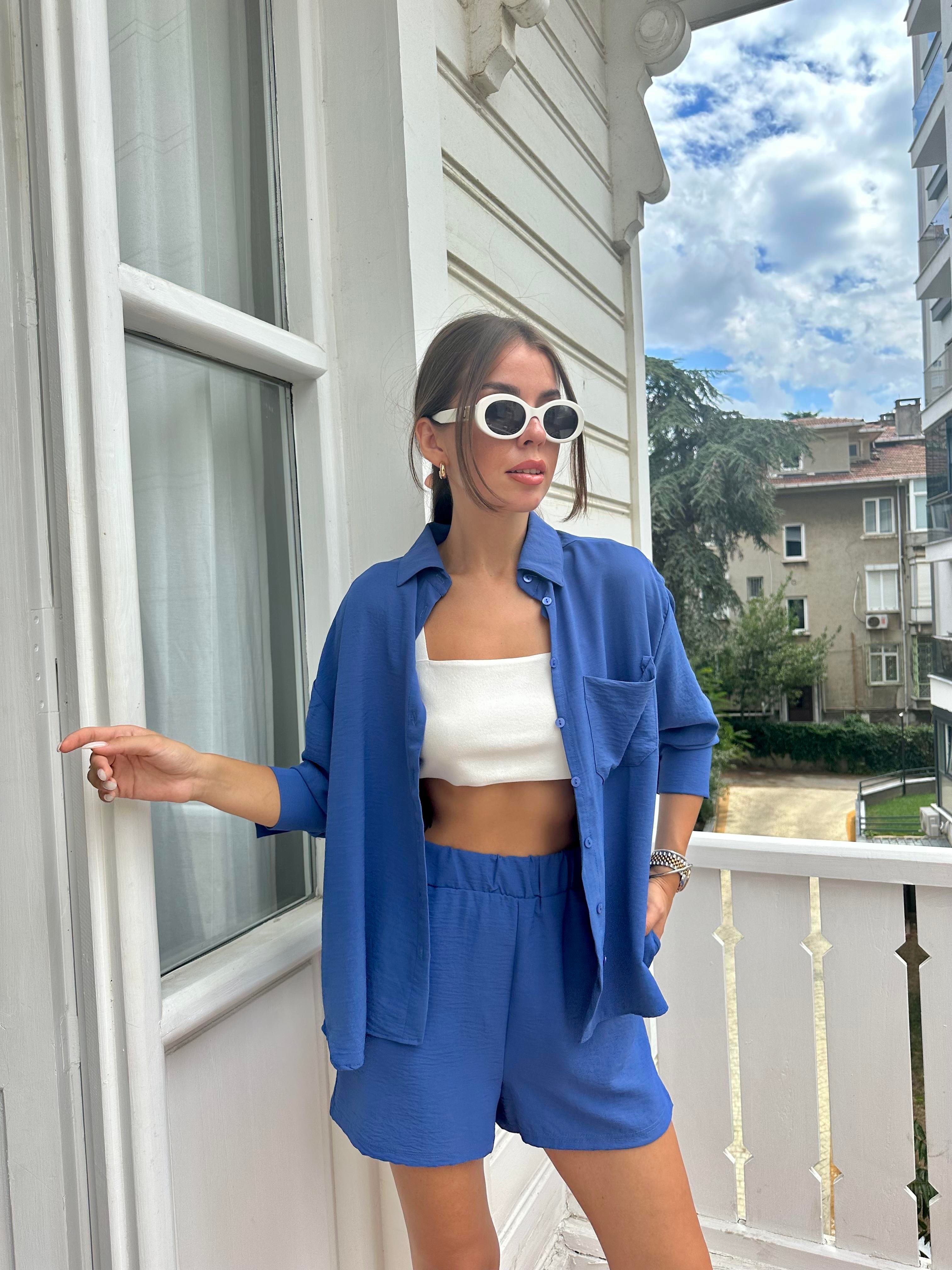 Mavi  Aerobin Kadın Takım