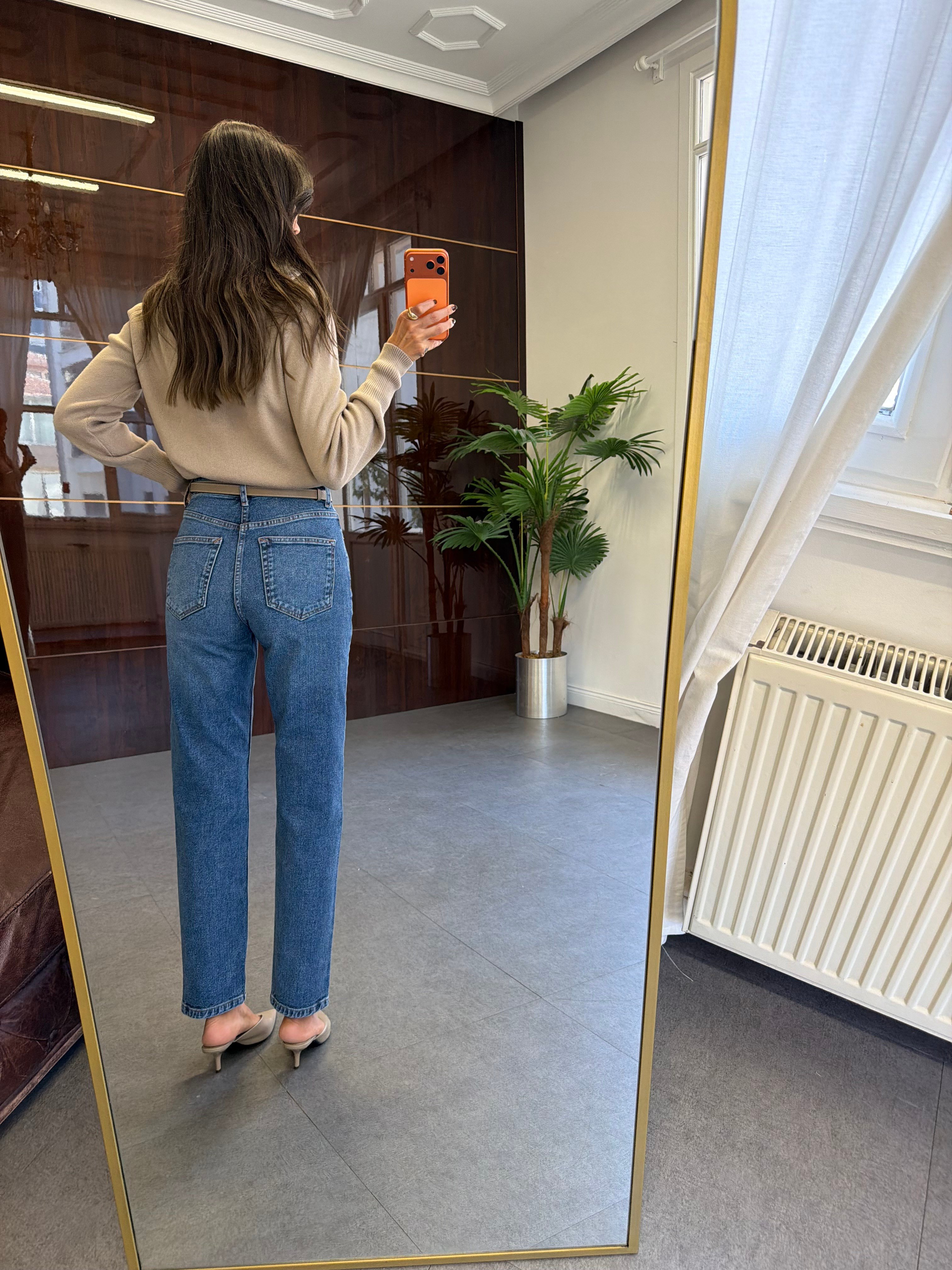 Mavi Boyfit Kalıp Jean Pantolon