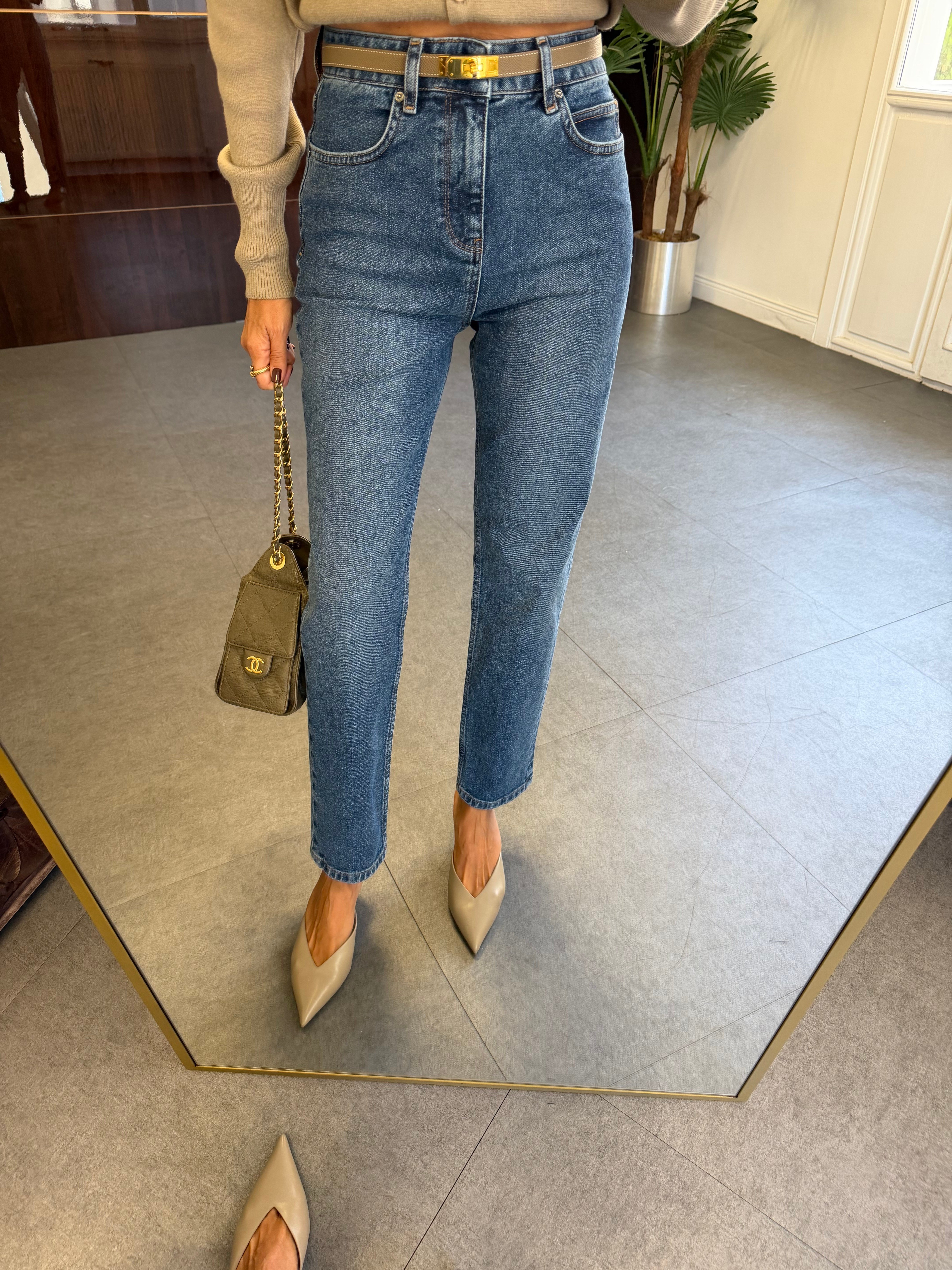 Mavi Boyfit Kalıp Jean Pantolon