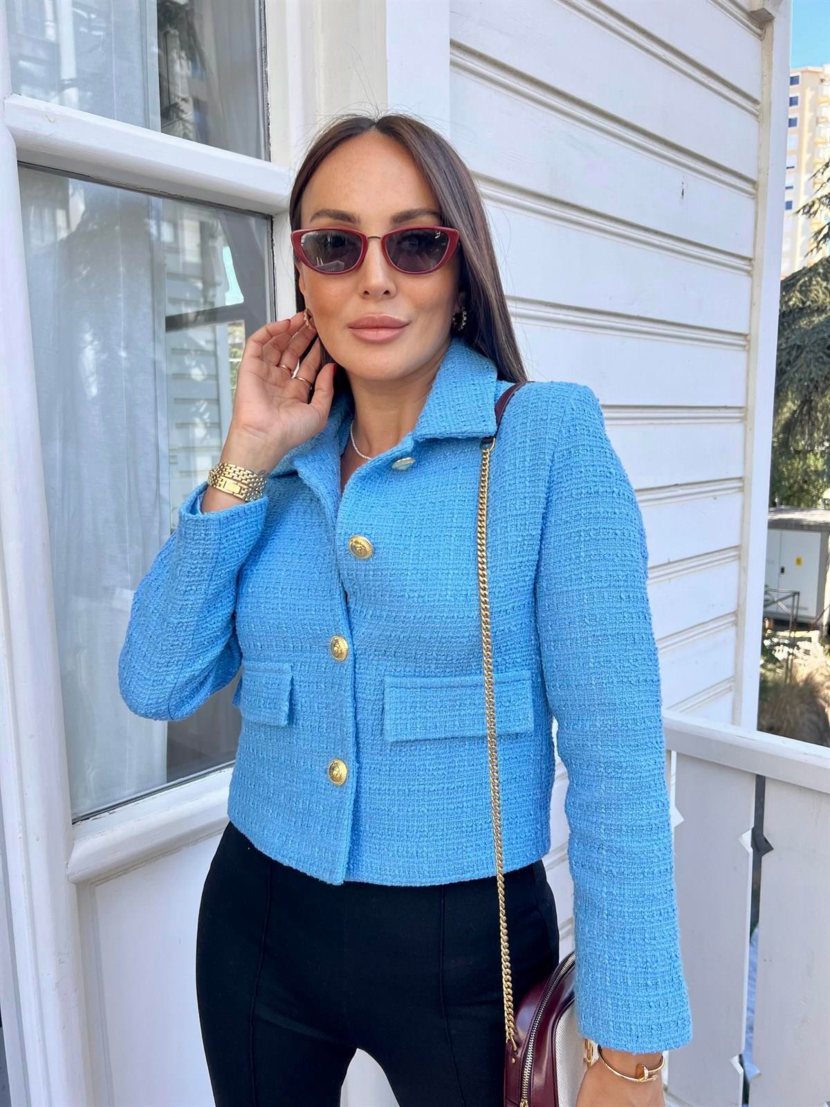 Mavi Kisa Blazer Ceket