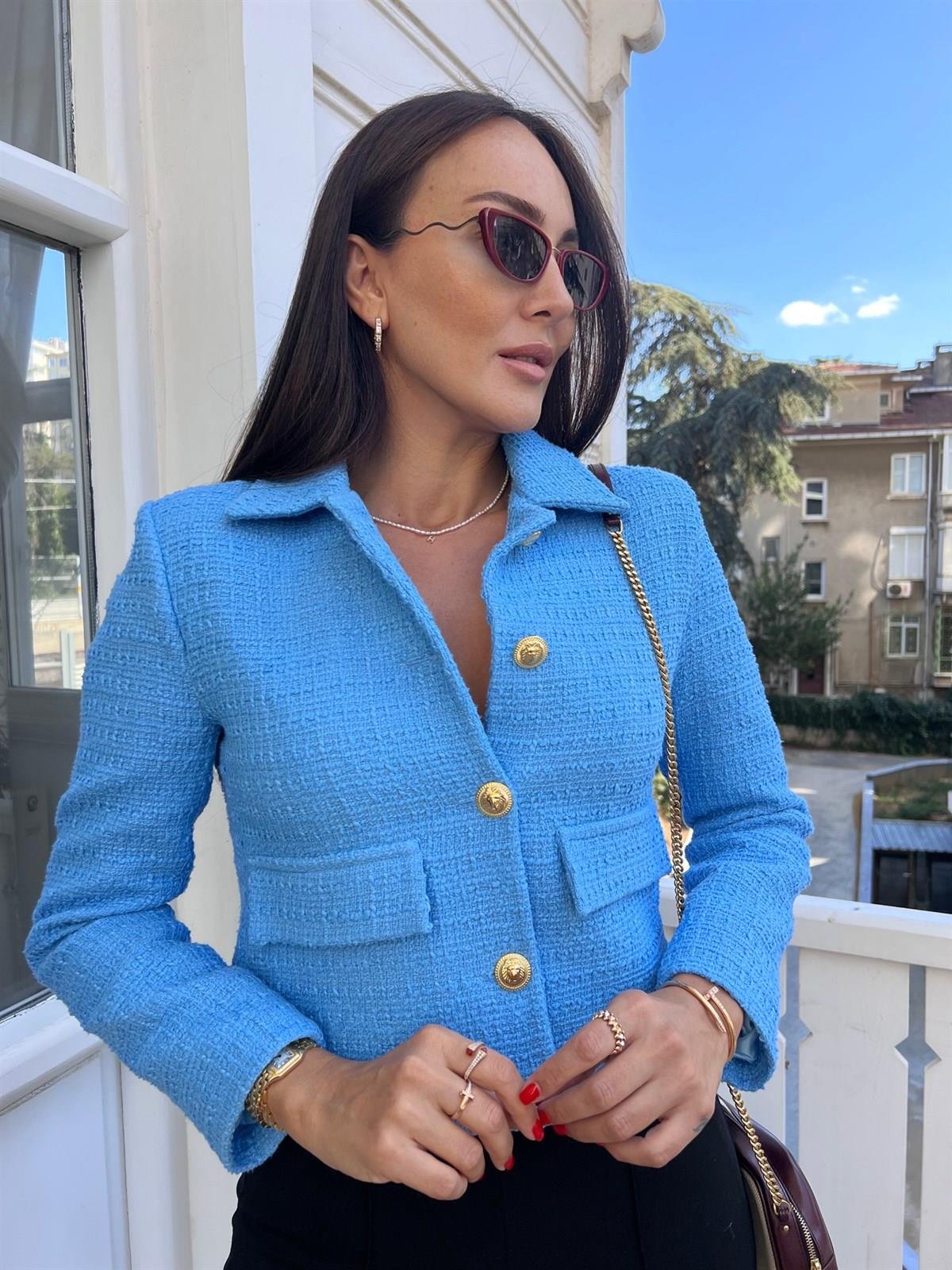 Mavi Kisa Blazer Ceket