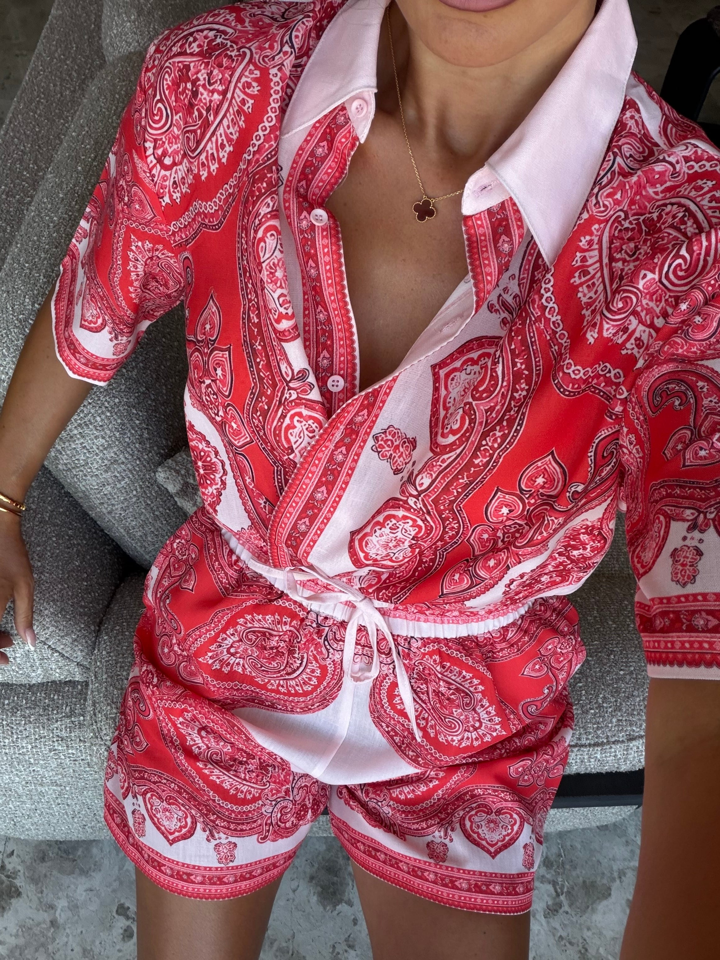 Pembe Malibu Takım