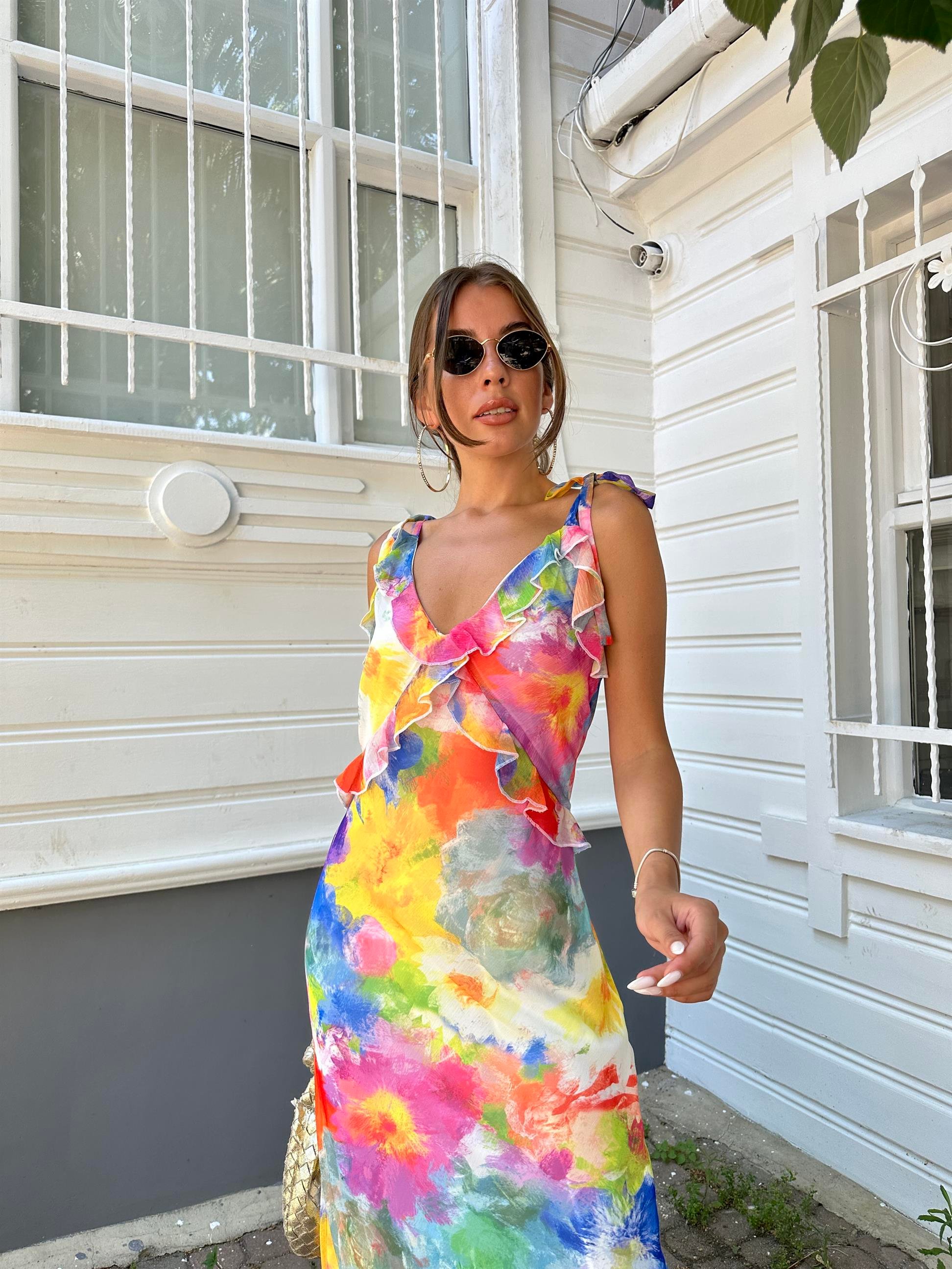 Rainbow Elbise