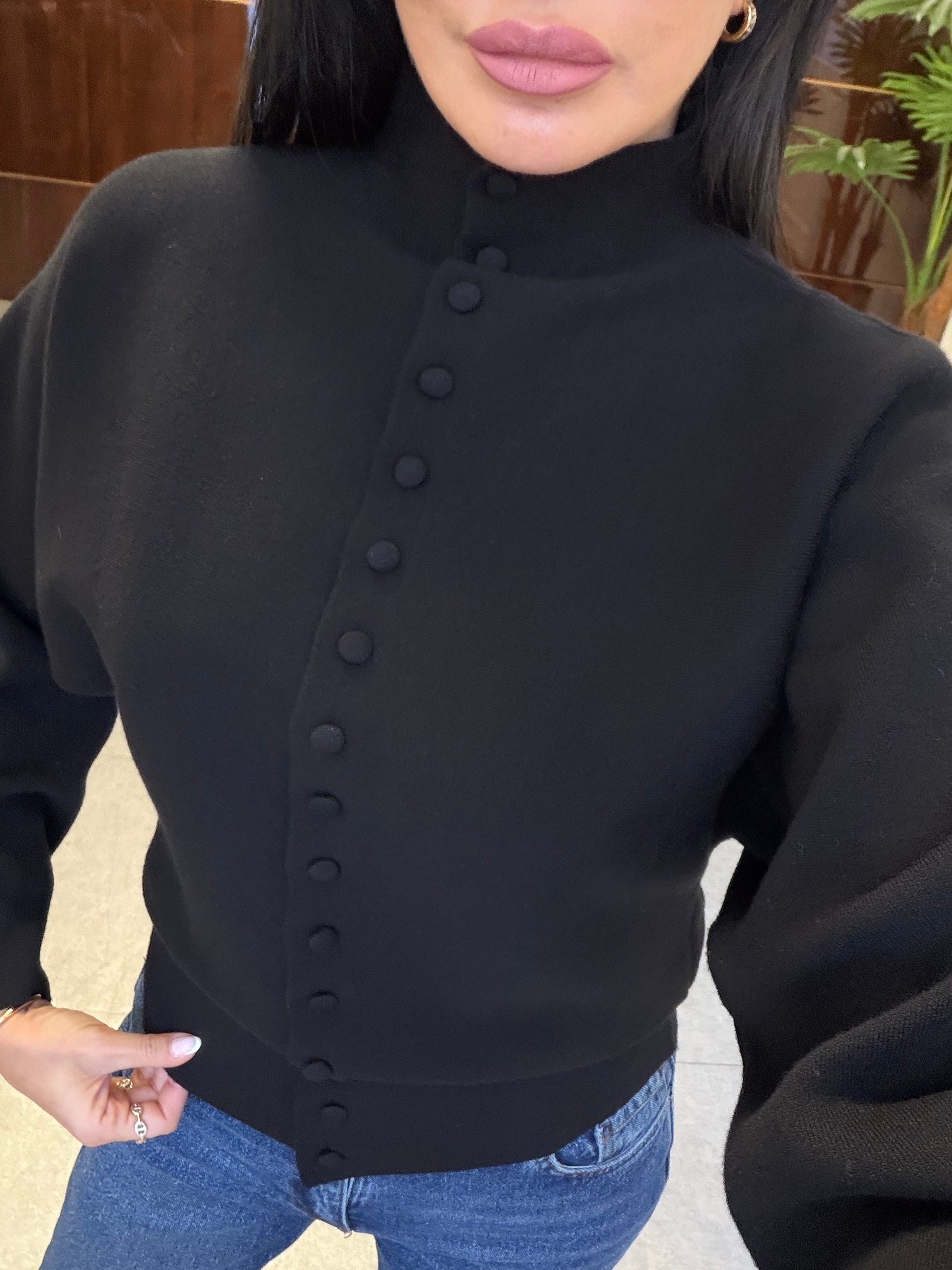 Siyah Emma Hırka